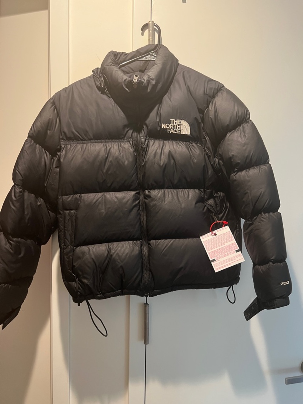 The North Face Black Short Puffer Jacket